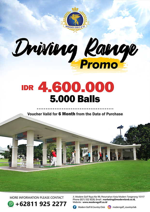Driving range promo 2025